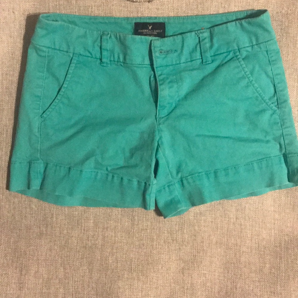 Turquoise Shorts